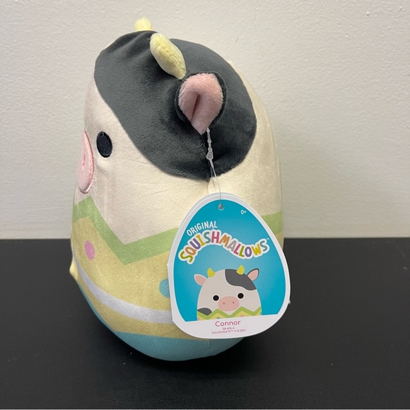 Connor The Cow in Easter Egg Squishmallow 8” - Picture 3 of 6